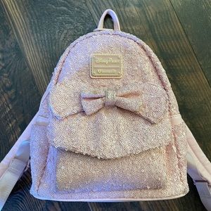 Minnie Mouse pink Loungefly backpack